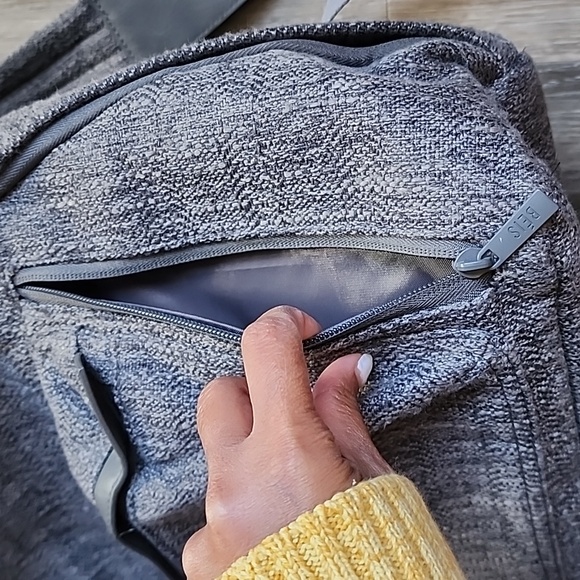 Functional Travel Gray Backpack - Picture 6 of 16